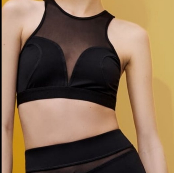 Zara Contrast black crop top - Picture 9 of 9